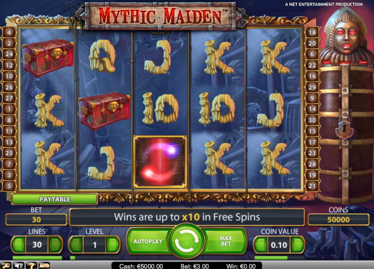 Mythic Maiden Slots Lord Ping