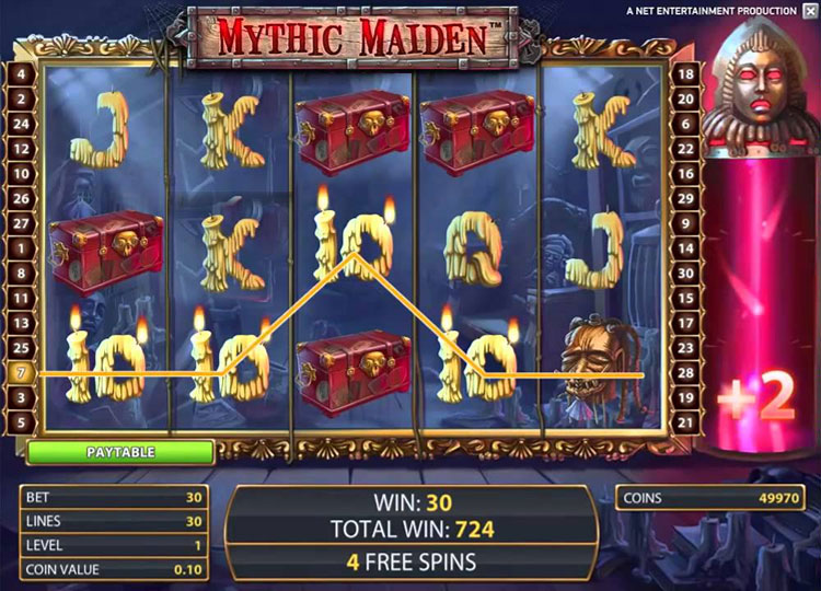 Mythic Maiden Slots Lord Ping