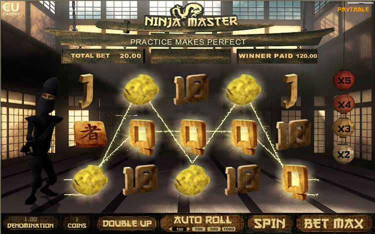 Ninja Master Slots Lord Ping