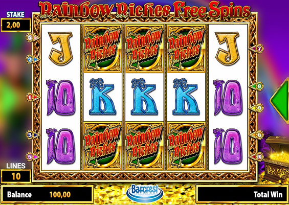 Rainbow Riches Free Spins Slots Lord Ping