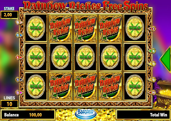 Rainbow Riches Free Spins Slots Lord Ping